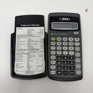 Texas Instruments TI-30Xa Scientific Calculator, Tested ~Works